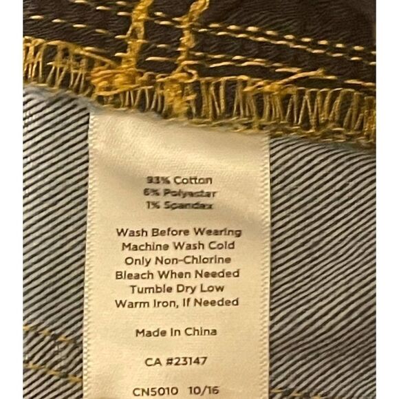 Talbots Womens Jeans Flawless Five-Pocket Slim Ankle Curvy Light Wash Size 10 - Picture 9 of 10